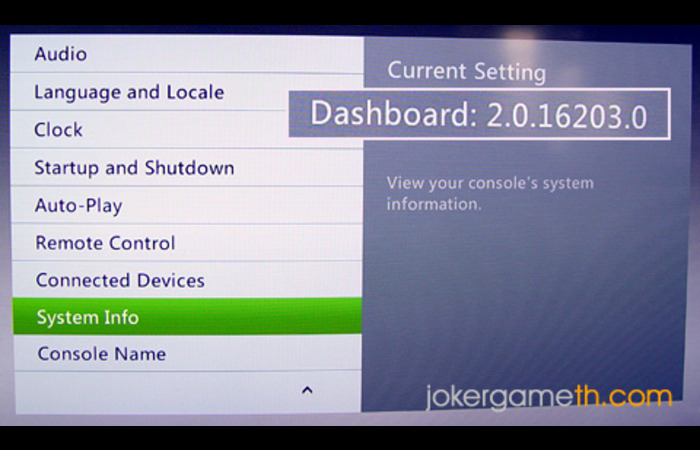 Xbox 360 system update