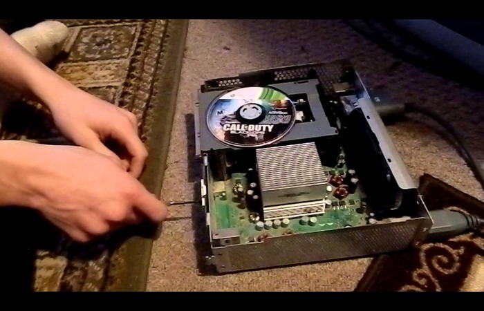 Xbox 360 tray gears alignment